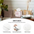 thumbnail image 2 of Kdxio Christmas Snowflakes Print Tissue Box Cover,Square Decorative PU Leather Facial Paper Case Organizer Holder Dispenser for Bathroom,Night Stands,Desk,Car 5.2''X5.2''X5.2'', 2 of 6