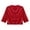 Red, variant on YunPes Girls Cropped Sequin Cardigan 3/4 Sleeve Open Front Jacket Kids Fashion Lightweight Party Evening Outerwear