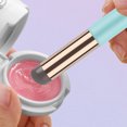 thumbnail image 4 of Pincel de silicona para labios, pincel de maquillaje en ángulo, pincel portátil con punta redonda, como las puntas de los dedos, pincel suave para lápiz labial, pincel corrector, 4 of 6