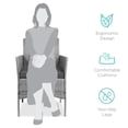 thumbnail image 2 of Juego de bistró de mimbre para exterior Gray de Best Choice Products, 2 of 7