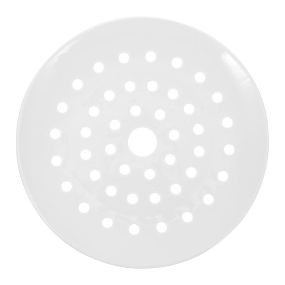 Zcyifa 18cm Ceramic Steaming Plate for Food, Vegetables, Dumplings, Seafood