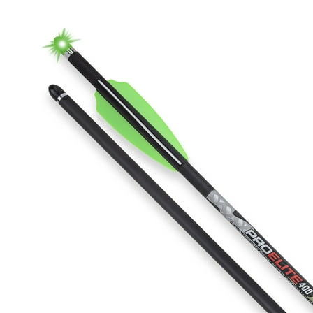 TenPoint Lighted Pro Elite 400 - 20" Carbon Crossbow Arrows, Pack of 3