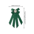 thumbnail image 2 of INSPIRE CHIC Women's Ribbon Brooch Bowknot Pre Tied Bow Ties with Rhinestone, 2 of 5