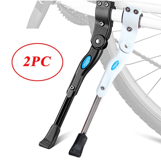 Jacenvly - Pata de cabra lateral para bicicleta de montaña, de aleación de aluminio, 2 piezas, regalo para el Día de la Madre, para mujeres, hombres, mamás, niñas, niños y adolescentes