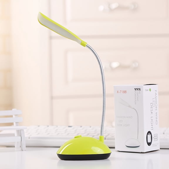 Mini LED Desk Lamp AAA Battery Powered Night Light Eye Protection Reading Lamp Creative Folding Table Lamp For Studying Bedroom