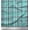 Turquoise Green, variant on Soimoi Cotton Voile Fabric Window Pane Check Printed Fabric 1 Yard 56 Inch Wide