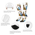 thumbnail image 3 of Rocae Scooby-Doo Chaussettes de compression Décontractées pour Femmes Hommes Bas Contrastés, 3 of 6