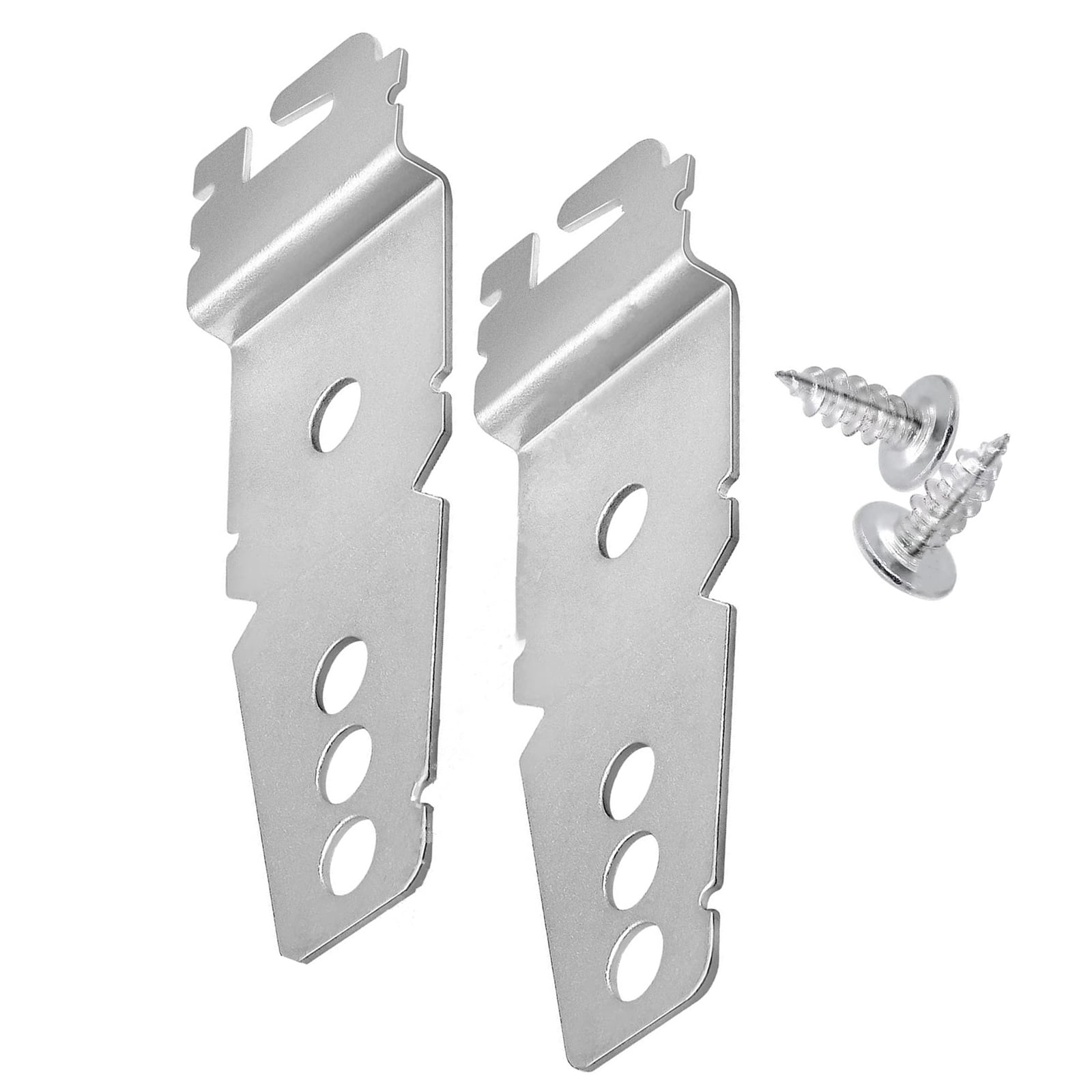2x Universal Dishwasher Mounting Bracket for KitchenAid, Whirlpool, Maytag Accessory Bracket