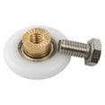 thumbnail image 3 of 4 unids/pack de poleas de puerta corredera de vidrio, para los rodillos de la puerta de la ducha de la bandeja del baño/corredores/ruedas, (diámetro del rodillo 20mm,-4 piezas), 3 of 5
