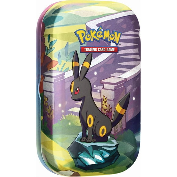 Pokemon TCG: Scarlet & Violet —Prismatic Evolutions Mini Tin - Umbreon (2 Booster Packs & 1 Coin)