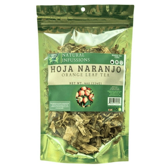 Orange Leaf Infussions/Makes 30  cups- Hojas de Naranjo (4oz)