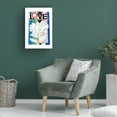 thumbnail image 3 of Trademark Fine Art Frances Collett  Scribble Flower Blue Canvas Wall Art, 3 of 4