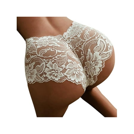 

LAPA Women Lace Invisible Seamless Underwear Thongs Panties