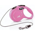 thumbnail image 5 of Flexi New Classic Cord Leash 10' ft Pink for Extra Small Dogs 18lbs max, 5 of 10