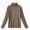 Brown, variant on WAVSUF Girls Mock Turtleneck Undershirt, Soft Comfort Long Sleeve Knitted Soft Winter Warm Casual Daily Top 7-8