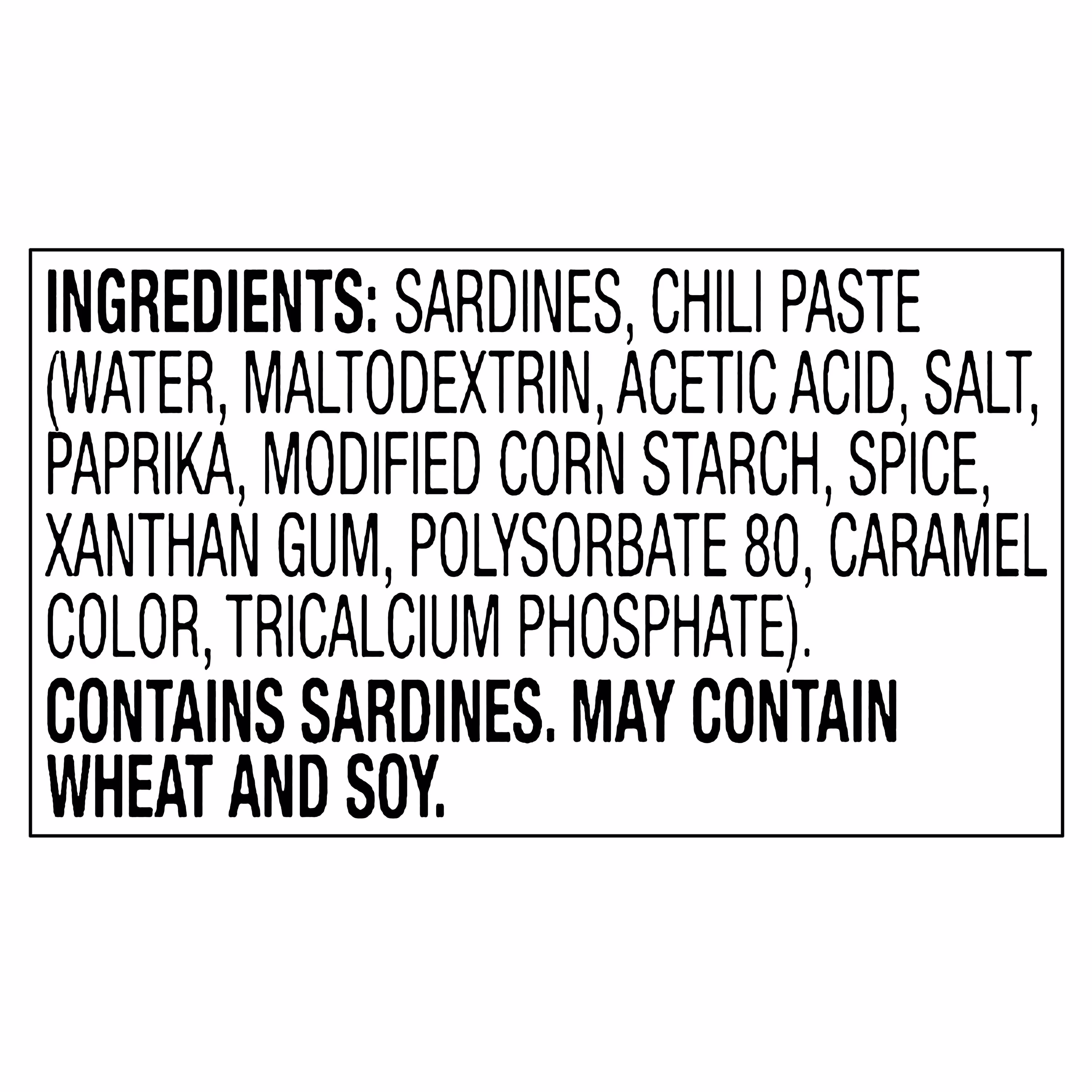 thumbnail image 7 of Great Value Sardines in Louisiana Hot Sauce, 3.75 oz, 7 of 7