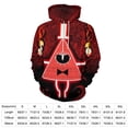 thumbnail image 2 of Gravity Falls Sweatshirts Casual Pullover Hoodie Jacket Unisex Hooded Activewear 3D Printed Long Sleeve Sweater with Pocket 5XL, 2 of 8