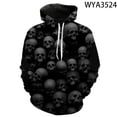 thumbnail image 2 of Sudaderas con capucha de terror para hombres, mujeres y niños, sudaderas con estampado 3D, ropa de calle informal para niños, jersey de manga larga, Tops de moda, 2 of 3