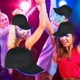 thumbnail image 4 of CEHVOM Clearance Sales!LED Hat Light Up Baseball Cap Flash Glows Party Hat Raves Accessories Open and Use Easily for Festival Club Stage Hip Hop Performance, 4 of 6