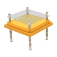 thumbnail image 3 of TISHITA Brooder Heating Plate Brooder Pad Poultry Quail Chick Cage Heater Ducks Chicken Incubation Chicken Heater Brooder Coop Heater Chick Heating 25cm Set A, 3 of 8