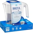 thumbnail image 3 of Brita Wave 10 Cup Water Pitcher Plus 2 Advance Filters White - NEW, 3 of 3