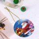thumbnail image 5 of Adornos navideños colgantes para árbol de Navidad - Adornos navideños colgantes de cerámica - Ideas para regalar adornos navideños, 5 of 8