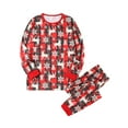 thumbnail image 2 of DuAnyozu Christmas Family Pajamas Matching Sets Christmas Sleepwear Pjs Outfit for Family Christmas Holiday, 2 of 7