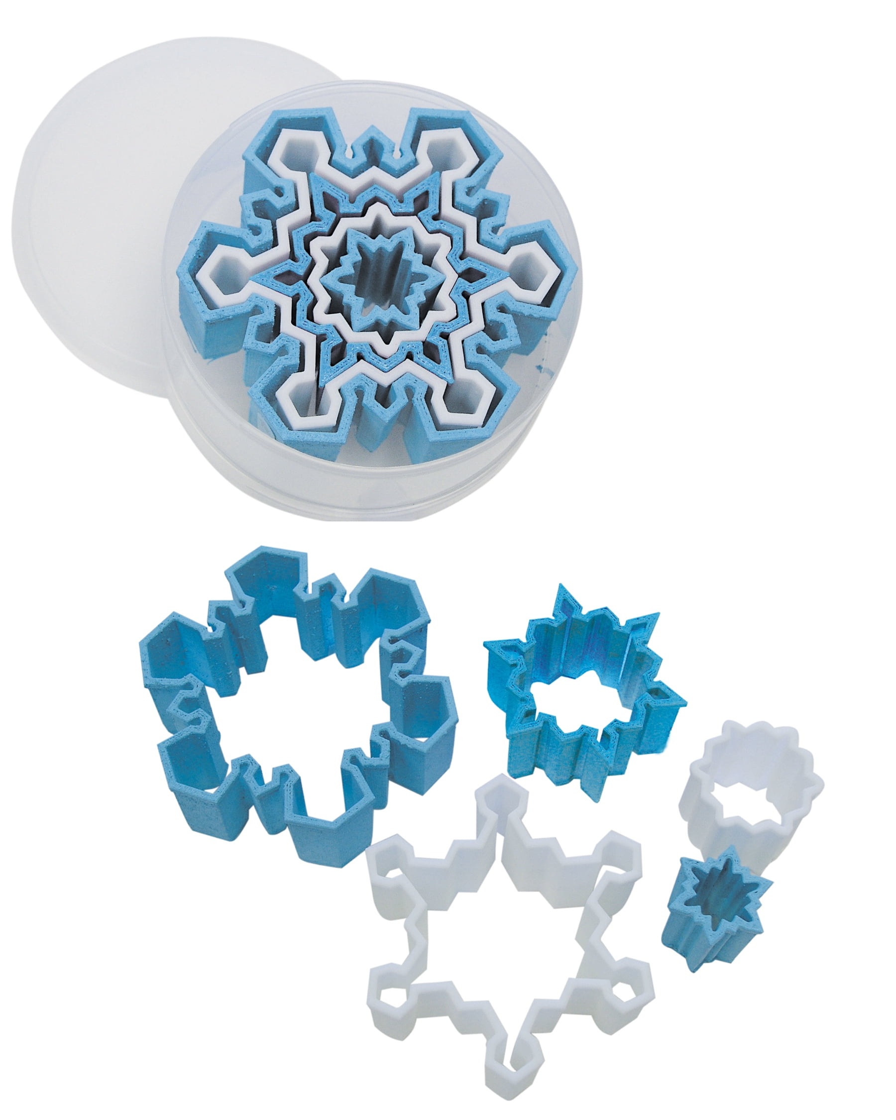 R & M Snowflake Plastic Cookie Cutter Set Walmart Canada