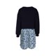 thumbnail image 4 of Vestido Cuello Redondo Elegante Mini Plisado Mujer Conjunto Línea A Ygjytge Azul marino*03Azul Marino T XXL para Mujer, 4 of 9