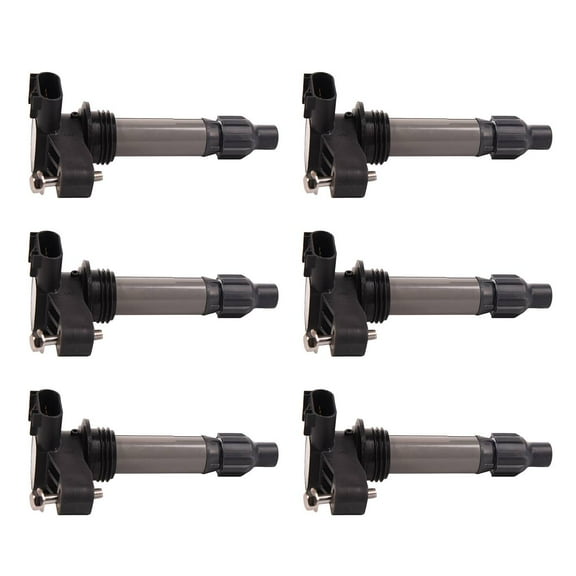 OE # 12590990 Ignition Coils 6PCS Fits select: 2010-2018 CHEVROLET TRAVERSE LT, 2012-2019 CHEVROLET IMPALA LT