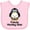 AD-Pink, variant on Inktastic Future Hockey Star Penguin Boys or Girls Baby Bib