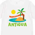 thumbnail image 4 of Inktastic I Love Antigua Boys or Girls Long Sleeve Toddler T-Shirt, 4 of 5