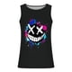 thumbnail image 4 of Camisetas de Tanque de los Hombres Tanque de los Hombres Incolor Gradiente de Impresión Cuello Redondo Correa Delgada Fuga Atrás Regular Casual Deportes Blusas de Tanque, 4 of 5