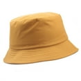 thumbnail image 3 of Bucket Hat Exquisite Fishermen Caps Stylish Headwear Fashion Accessory with Solid Color for Outing Travel Wearing Red, 3 of 8