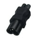 thumbnail image 4 of Adaptador de corriente IEC C6 a C7 para impresora portátil, PVC ligero, materiales de cobre puro, duradero, negro, 4 of 9