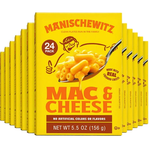 (Pack of 24) Manischewitz Mac & Cheese Mani 5.5 Oz