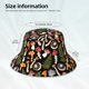 thumbnail image 3 of Balery Mushrooms Sombreros para el sol para hombre y mujer, sombrero de pescador con UPF 50+, 3 of 6
