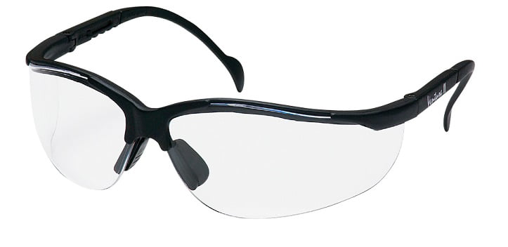 Pyramex Venture II Anti Fog Safety Glasses Clear Lens Black Frame 12 Pcs 