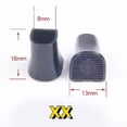 thumbnail image 1 of Non-slip Silicone High Heel Protector Covers High Heels Protective Stoppers Wearable Silence Heel Cover Shockproof Accessory black XX 4PCS, 1 of 6