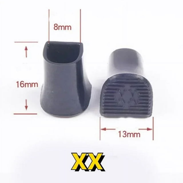 Non-slip Silicone High Heel Protector Covers High Heels Protective Stoppers Wearable Silence Heel Cover Shockproof Accessory black XX 10PCS