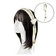 thumbnail image 3 of Diadema ancha Colcomx Bohemian Vintage Beaded Hairband Elástico Hair blanco, 3 of 7