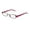 light lavender / fuchsia, variant on NEW CONTINENTAL LIGHT STYLE CLASSIC EYEWEAR X-EYES 100 WOMENS/LADIES DESIGNER FULL-RIM LIGHT LAVENDER / FUCHSIA FRAME DEMO LENSES 47-18-130 FLEXIBLE HINGES EYEGLASSES/GLASSES