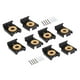 thumbnail image 2 of 8 Uds Clips para colgar espejos con resorte, Clips de espejo de Metal, Clips de retención, para espejos, Clips de montaje de espejo, 2 of 7