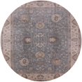 thumbnail image 1 of Ahgly Company Machine Washable Indoor Round Industrial Modern Sandstone Brown Area Rugs, 3' Round, 1 of 7