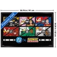 thumbnail image 3 of DC X Sonic The Hedgehog - Justice League And Team Sonic Wall Poster, 22.375" x 34" Framed, 3 of 5