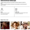 thumbnail image 4 of Telescope for Kids Beginners Adults, Refractor Aperture Telescopes for Astronomy Beginners, 4 of 5
