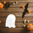 thumbnail image 4 of Niusricy Halloween Decoration Candy Plates Pumpkin Ghost Bat Shaped Plastic Serving Platters for Food Candy, 4 of 7