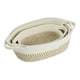 thumbnail image 1 of Rope Storage Baskets Set of 3 Organizer Woven Basket-Portable Cotton Bins for Clothes, Beddings B, 1 of 5