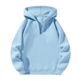 thumbnail image 3 of Christmas Gifts Rciityk Hoodies for Women Fall Fashion Outfits Half Zip Pullover Cropped Sweatshirt Casual Lightweight Long Sleeve Hooded Sweatshirts with Pocket, 3 of 4