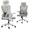 thumbnail image 1 of Vinsetto Mesh Office Chair with Adjustable Headrest, Lumbar Support, Arm, 1 of 10